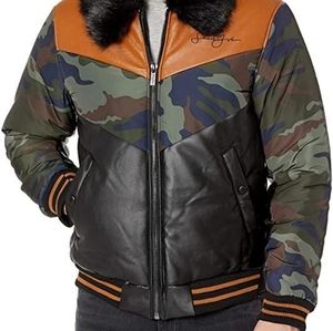 Men's Camo Bomber Jacket